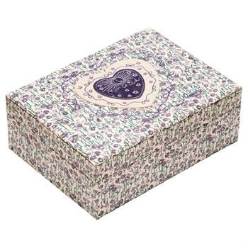 Maanesten - Margaret Jewelry Box Purple Heart 
